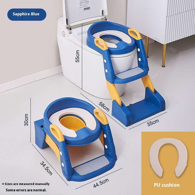 Upgrade Two-in-one Ladder Baby Toilet Stable Self-contained Toilet Children's Toilet Ladder