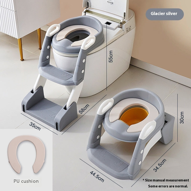 Upgrade Two-in-one Ladder Baby Toilet Stable Self-contained Toilet Children's Toilet Ladder