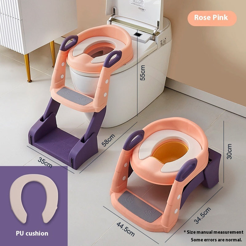 Upgrade Two-in-one Ladder Baby Toilet Stable Self-contained Toilet Children's Toilet Ladder