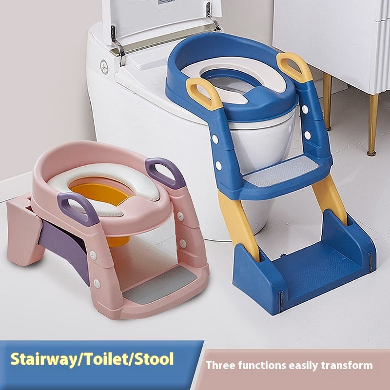 Upgrade Two-in-one Ladder Baby Toilet Stable Self-contained Toilet Children's Toilet Ladder