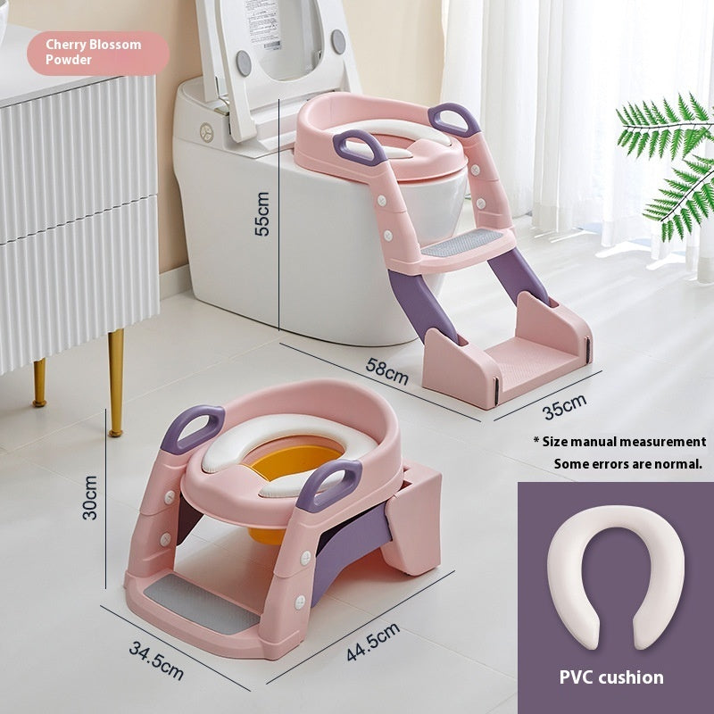 Upgrade Two-in-one Ladder Baby Toilet Stable Self-contained Toilet Children's Toilet Ladder