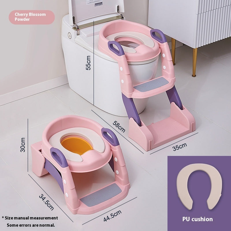 Upgrade Two-in-one Ladder Baby Toilet Stable Self-contained Toilet Children's Toilet Ladder